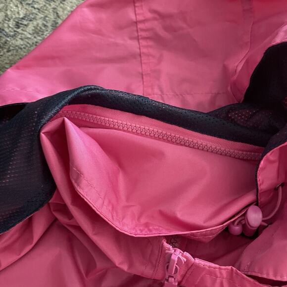 Cheneral Alaska Windbreaker Jacket Rain Coat Mens M Pink USA Mesh Lined Outdoor - Picture 5 of 14